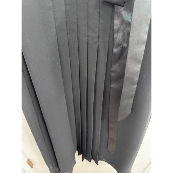 Y2K Robbie Bee Black/Gold Dress w/Stain Ribbon- Size 12 - Picture 9 of 13